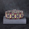 Ross-Simons 52.35 ct. t.w. Multi-Gemstone and Black Enamel Bracelet in Sterling Silver - 3 of 4