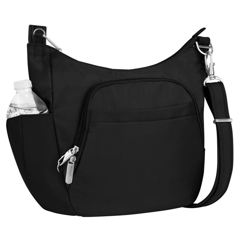 Travelon RFID Anti-Theft Essential Crossbody Bucket Messenger Bag, 1 of 7