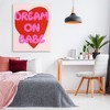 Stupell Industries Dream On Babe Red Heart Canvas Wall Art - 2 of 4