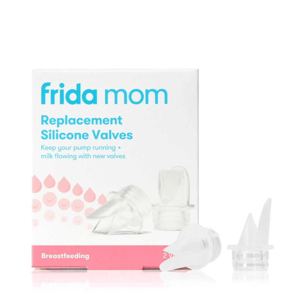 Frida Mom Breast Pump Valve Replacement, Duckbill Valves, Compatible with Frida Mom 2-in-1 Manual + Silicone Suction Breast Pump