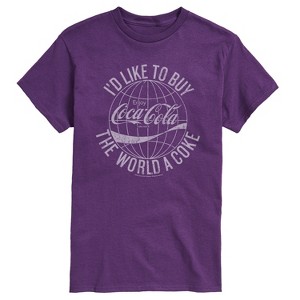 Men's - Coca-cola - Buy The World A Coke Short Sleeve Graphic T-Shirt - 1 of 3