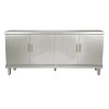 VYNXARIA 70.07inch Large Size 4-Door Cabinet, Same as Living Room, Kitchen, Bedroom, Hallway (Champagne) - 4 of 4