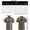 Men's 70s Disco Shirts Shiny Sequins Short Sleeve Party Shirt Slim Fit Nightclub Costume Tops - 3 of 4