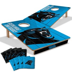 NFL Carolina Panthers 2'x3' Wood Toss Game Set - 1 of 4