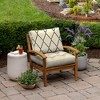 ARDEN Outdoor Plush Modern Tufted Blowfill Deep Seat Set, 24 x 24, Rain-Proof, Fade Resistant, Deep Seat Bottom and Back Cushion 24 x 24 - 2 of 4