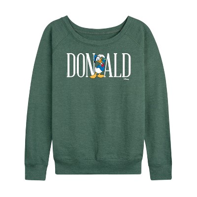 Women's - Disney - Donald Lightweight French Terry Slouchy