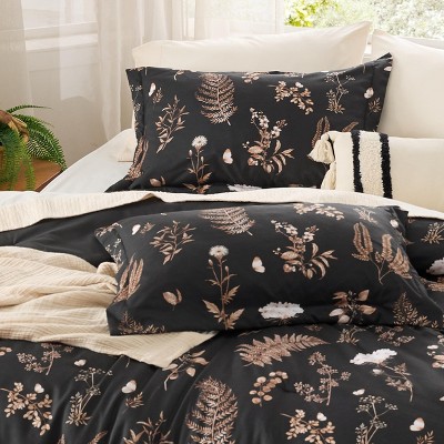 Bedsure Comforter Set Queen Size - Cute Floral Bedding Comforter Set — фото 3