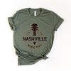 Simply Sage Market Nashville Music City Guitar Short Sleeve Tee - 2 of 4