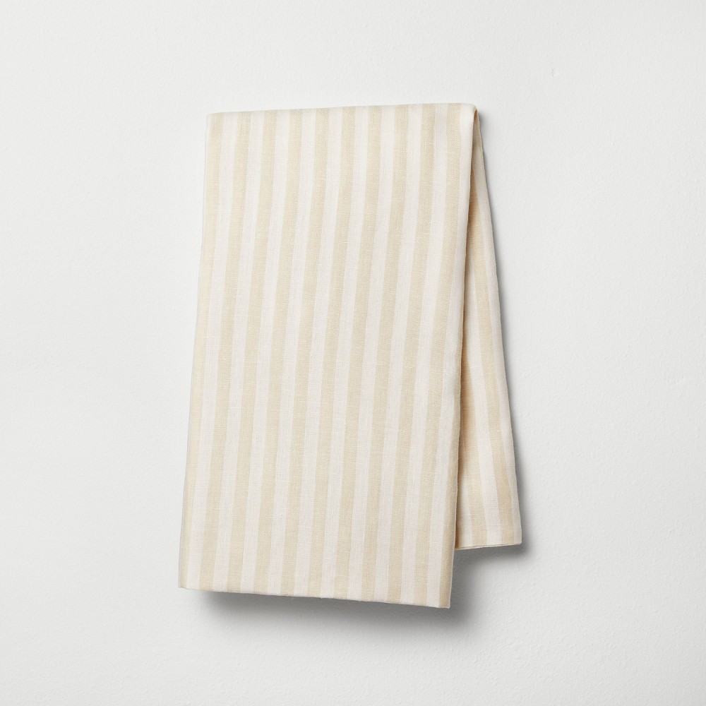 Photos - Pillowcase Linen Body Pillow Cover Neutral Stripe - Casaluna™