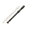 Aulos A303A 3-Piece Soprano Recorder with Baroque Fingering German A302A Ivory - 3 of 4