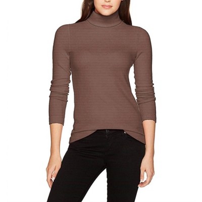 Women's Brushed Turtleneck Sweater - three dots