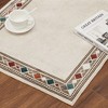 Area Rug Washable Rug Modern Borderd Rug Non Shedding Carpet Throw Rug for Bedroom Living Room - 3 of 4