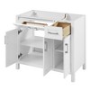 36 Inch Large Capacity Partition Bathroom Storage Cabinet Vanity Without Sink - 2 of 4