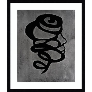 Amanti Art Portrait Coil  IV by Vanna Lam Wood Framed Wall Art Print - 1 of 4