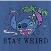 Women's Lilo & Stitch Stay Weird Racerback Tank Top - 2 of 4