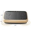TopComfy Vibration Plate Whole Body Exercise with Adjustable Speed for Lymphatic Drainage Fat Burning Weight Loss Home Gym, Gold, 22.5"*16"*16" - 4 of 4