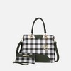 MKF Collection Gabriella Checkers Handbag with Wallet by Mia K - 2 of 3