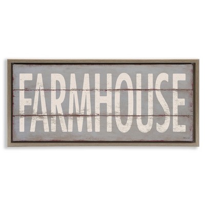 Stupell Industries Farmhouse Rustic Planked Design, 31" x 14"