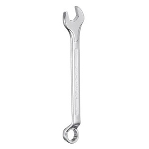 Unique Bargains CR-V Steel Nickel Plated Metric 12-Point Box End Combination Wrench - 1 of 4