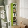 HOMLUX 5-Tier Cube Bookcase Bookshelf Storage Organizer Living Room, Bedroom, Kids Room - 2 of 4