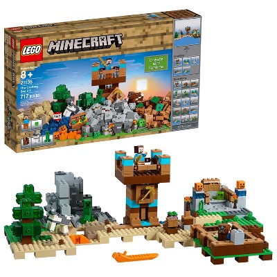 LEGO Minecraft The Crafting Box 2.0 with Steve and Creeper 21135 ...