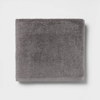 Everyday Bath Towel Black - Room Essentials™