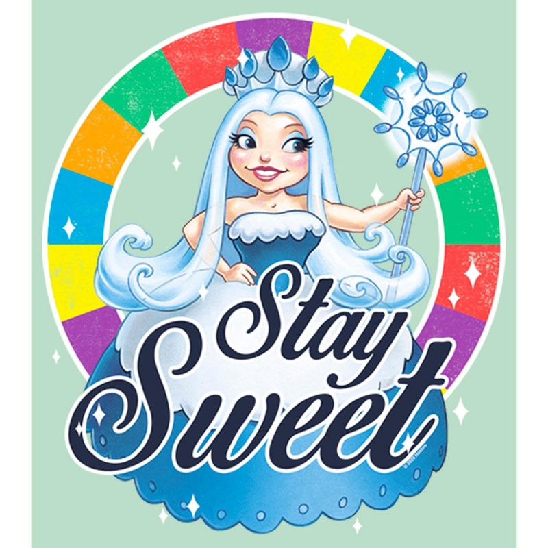 Girl's Candy Land Stay Sweet Queen Frostine T-Shirt, 2 of 5