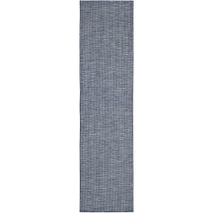 Nourison Positano Solid Indoor Outdoor Rug - 1 of 4