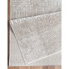Ivory 5 ft. 3 in. x 7 ft. 3 in. Area Rug ¨C Soft 100% Polyester, Modern Accent Rug for Living Room, Bedroom, or Dining Area - Nertpow - 4 of 4