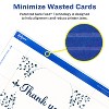 Avery Printable Rounded Corner Cards with Sure Feed Technology, 4.25" x 5.5", Matte White Cardstock, Print-to-the-Edge, Laser/Inkjet Cards, 20 Total - 3 of 4