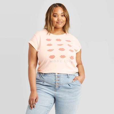 target womens plus size tops