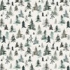 Ninola Design Winter Snow Trees Forest Neutral Shower Curtain - Deny Designs - 3 of 3