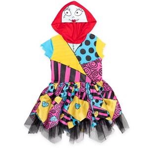 Disney Nightmare Before Christmas Sally Girls Costume Dress Little Kid to Big Kid - 1 of 4