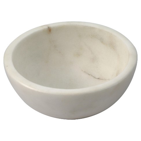 4oz Marble Dip Bowl White - Thirstystone - image 1 of 4