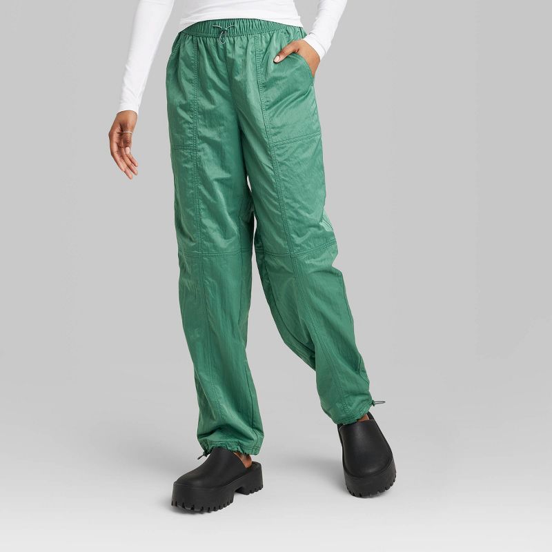Women's High-Rise Toggle Parachute Pants - Wild Fable™, 3 of 7