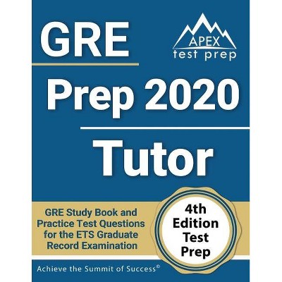 GRE Prep 2020 Tutor - (Paperback)