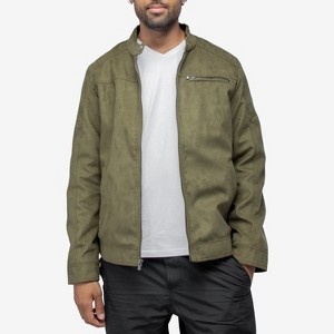 X RAY Men's Faux Suede Jacket - 1 of 4