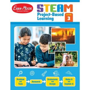 Steam Project-Based Learning, Grade 3 Teacher Resource - by  Evan-Moor Educational Publishers (Paperback) - 1 of 1