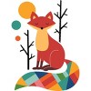 Men's Design By Humans Rainbow Fox By AndyWestface T-Shirt - 2 of 4