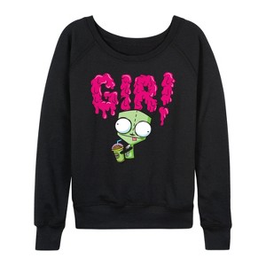 Women's - Invader ZIM - GIR Lightweight French Terry Slouchy - 1 of 4