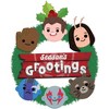 Men's Guardians of the Galaxy Holiday Special Season's Grootings Cute Characters T-Shirt - 2 of 4