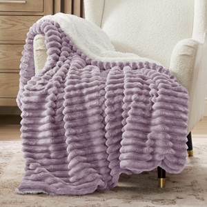 Bedsure Ultra-Plush Fleece Blanket - Warm Winter Blanket for Bed, Soft Home Decor Throw for Couch, All-Season Coziness - 1 of 4