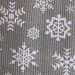 snowflake - grey