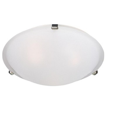Maxim Lighting Malaga 2 - Light Flush Mount in  Satin Nickel