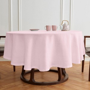 Solino Home Linen Round Tablecloth | Sonoma - 1 of 4