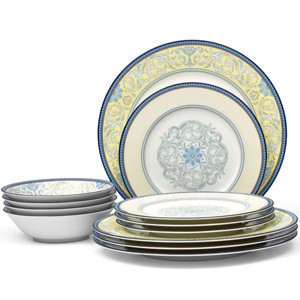 Noritake Menorca Palace 12-Piece Dinnerware Set, Service for 4 - 1 of 4