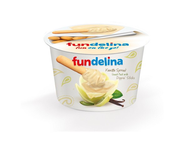 Fundelina Vanilla Spread Snack Pack With Dippin' Sticks - 2oz