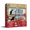 Sunsout Looking Through a Window 500 pc  Christmas Jigsaw Puzzle 35233 - 2 of 4