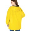 Woman Within Plus Size Hooded Slicker Raincoat - 3 of 4