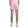 Converse® Girls' Stretch French Terry Shorts - Pink - 2 of 4